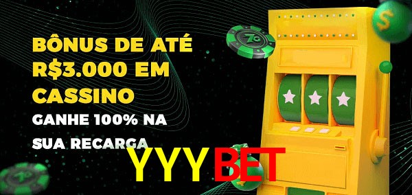 YYYBET melhor bônus de depósito